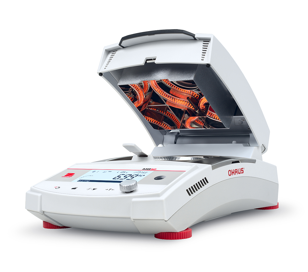 ohaus mb32 moisture analyzer open lid