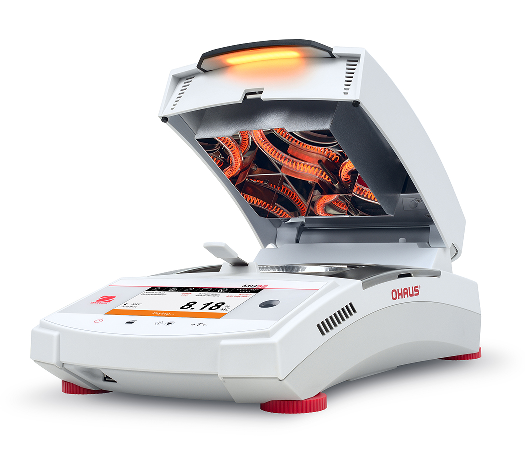 ohaus mb92 moisture analyzer open lid